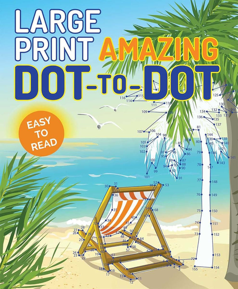 Large Print Amazing Dot-to-Dot by Miakarts Books