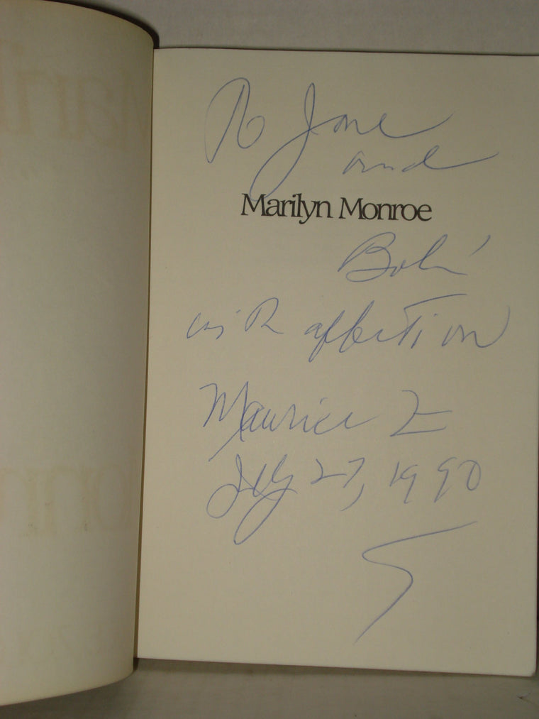 Marilyn Monroe — back cover