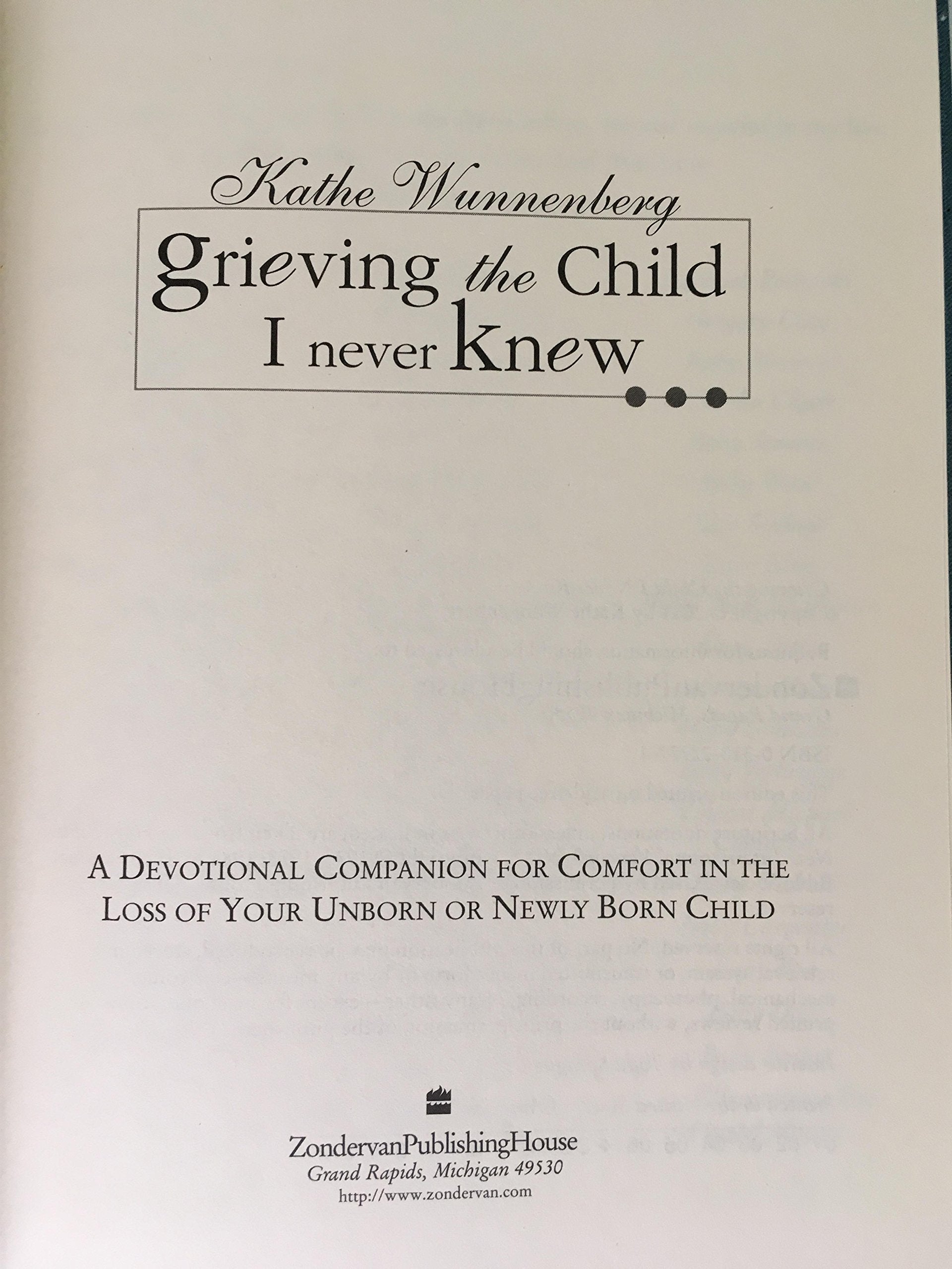 Grieving the Child I Never Knew