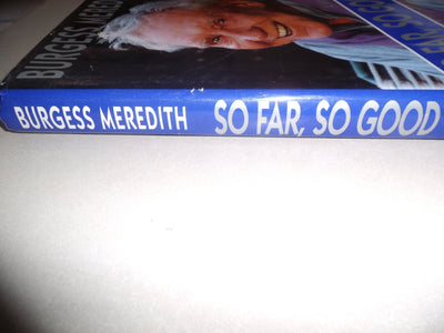 So Far, So Good: A Memoir by Meredith, Burgess