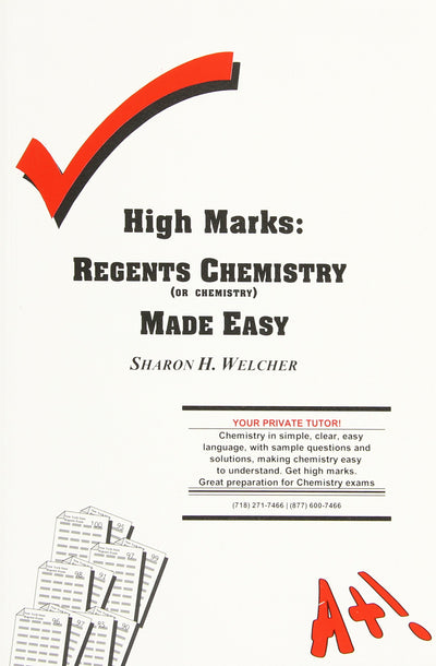 High Marks: Regents Chemistry Made Easy