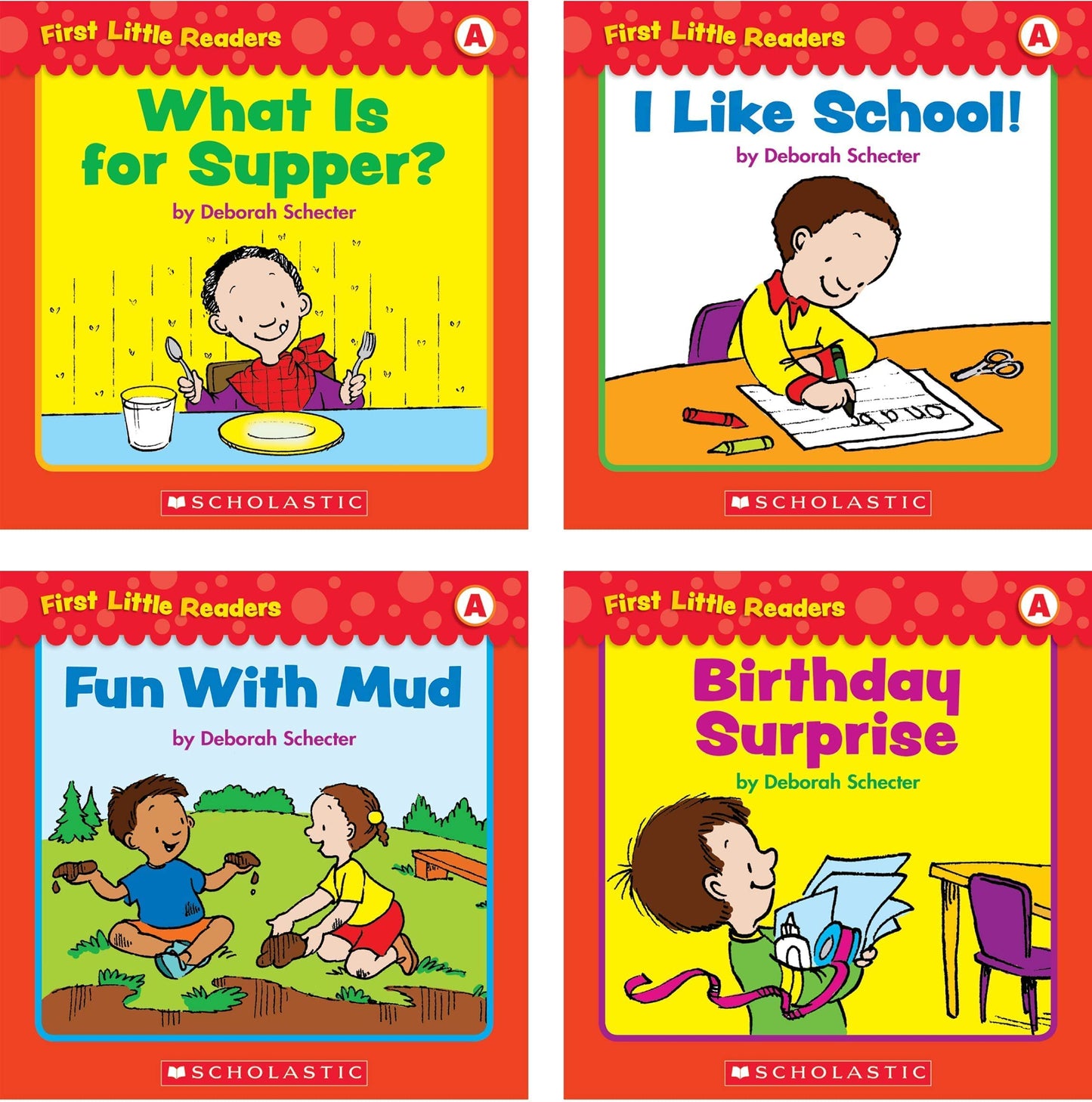 First Little Readers: Guided Reading Level A: A Big Collection of Just-Right Leveled Books for Beginning Readers