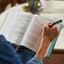 NKJV, Journal the Word Bible: Reflect, Journal or Create Art Next to Your Favorite Verses (Cloth over board, Red Letter, Comfort Print)