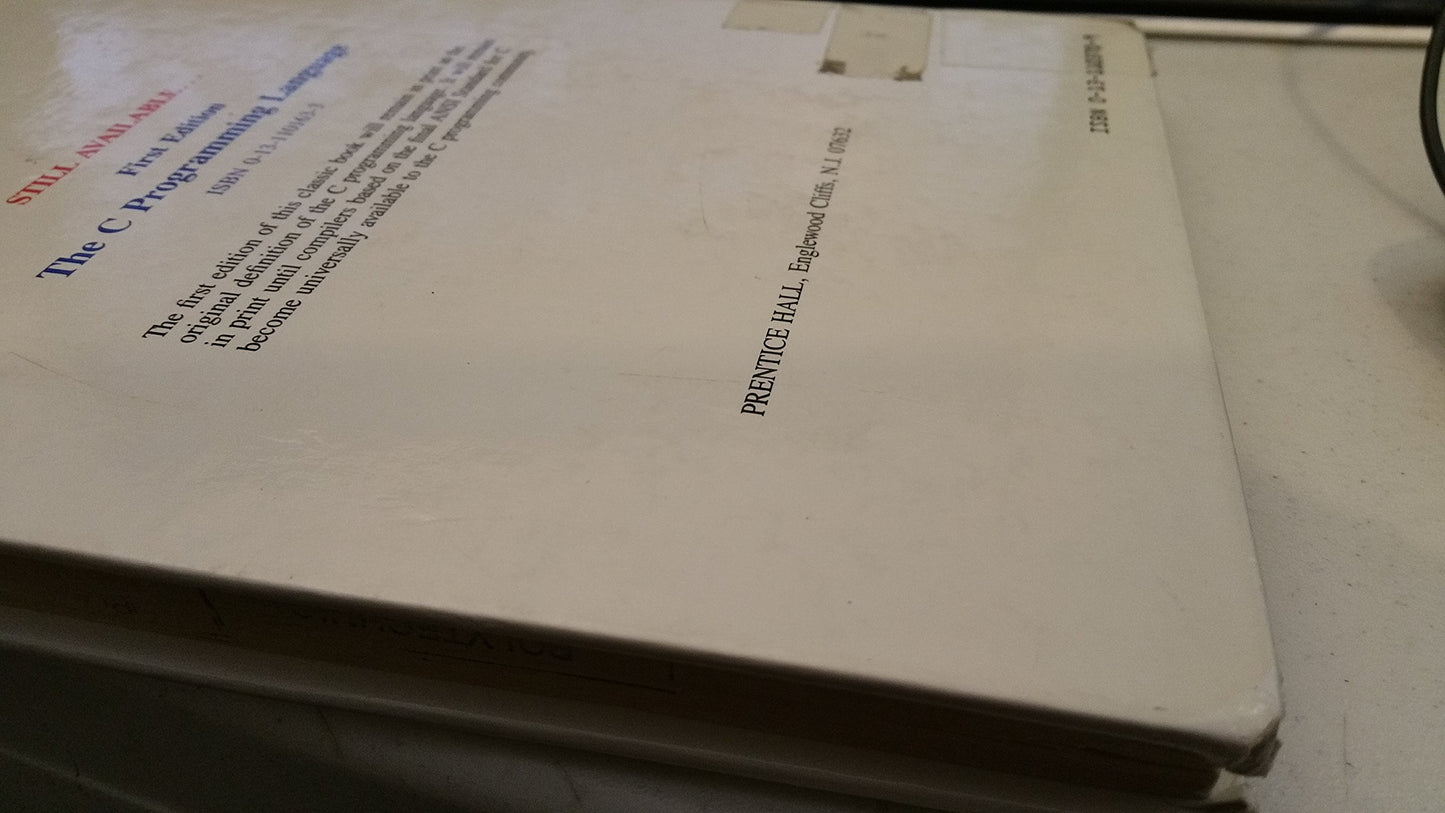 C Programming Language, 2nd Ed by Kernighan, Brian W.