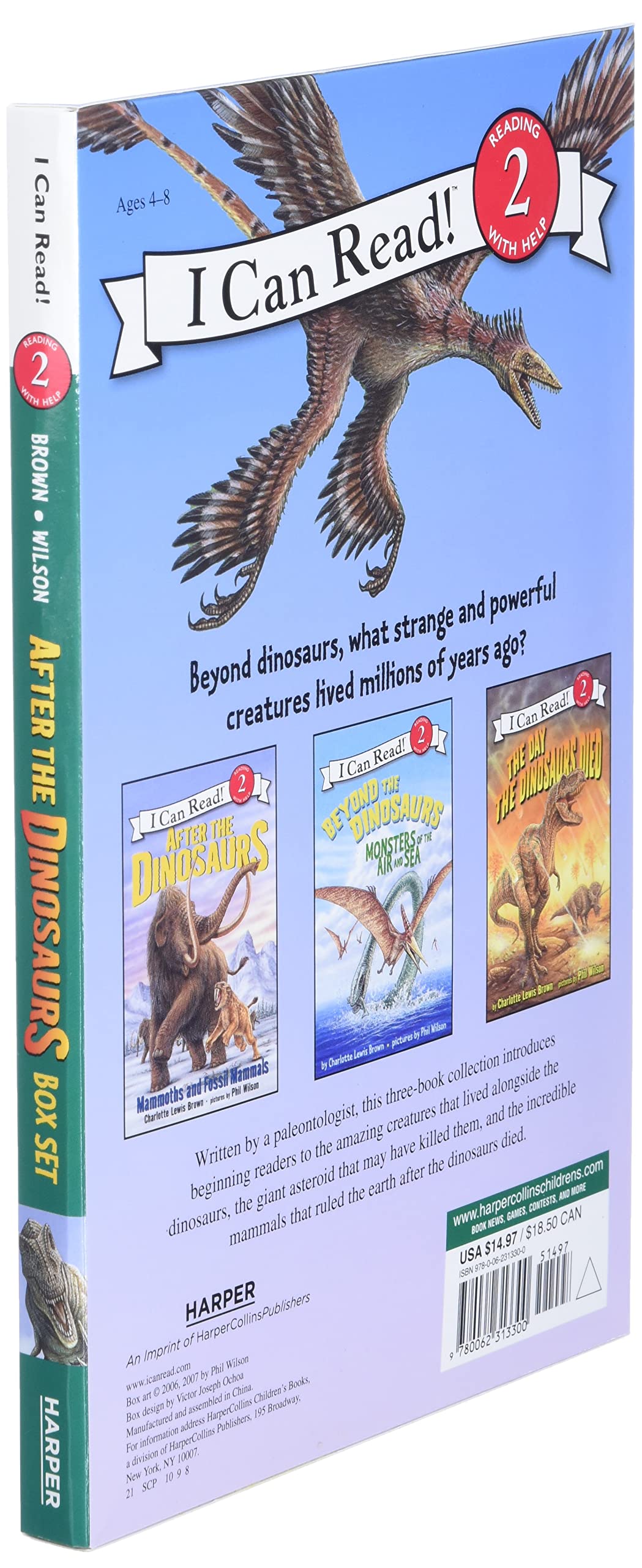 After the Dinosaurs 3-Book Box Set: A Box of 3 Nonfiction Books for Beginner Readers (I Can Read Level 2)