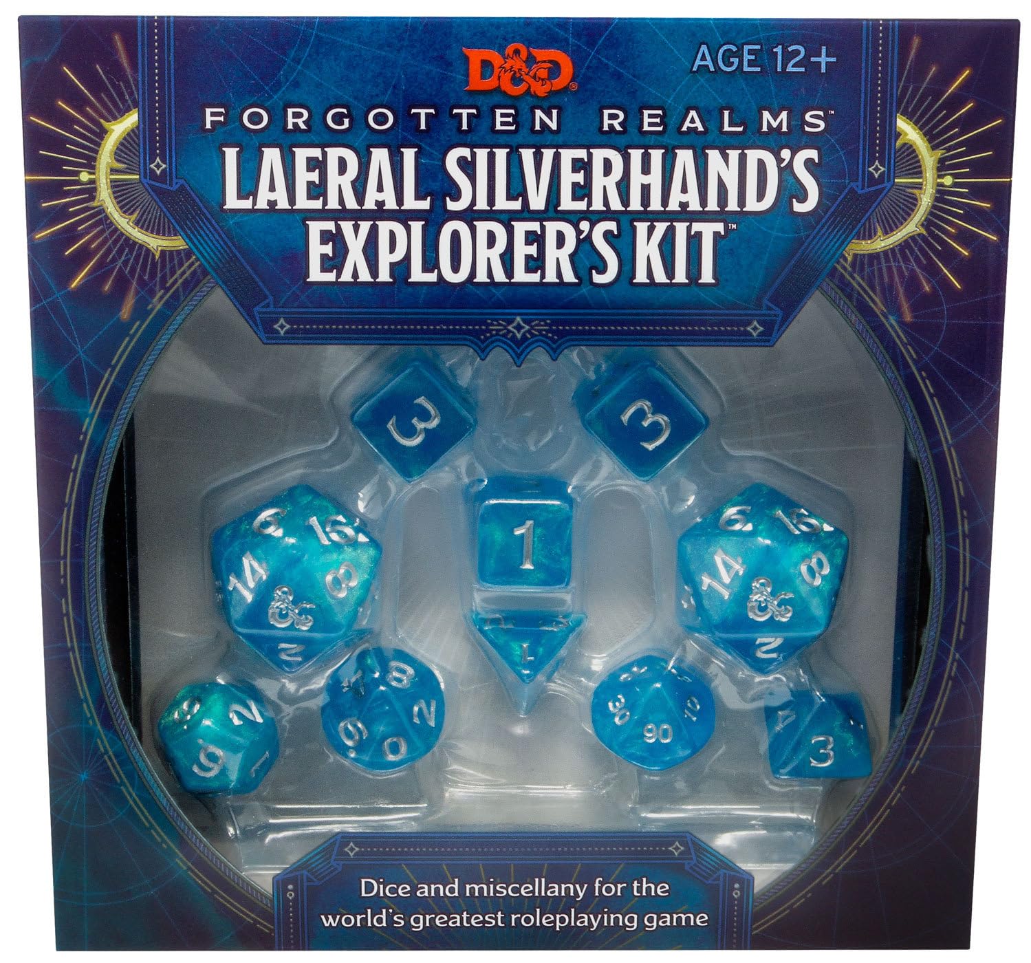 Dungeons & Dragons D&D Forgotten Realms Laeral Silverhand's Explorer's Kit (D&D Tabletop Roleplaying Game Accessory)