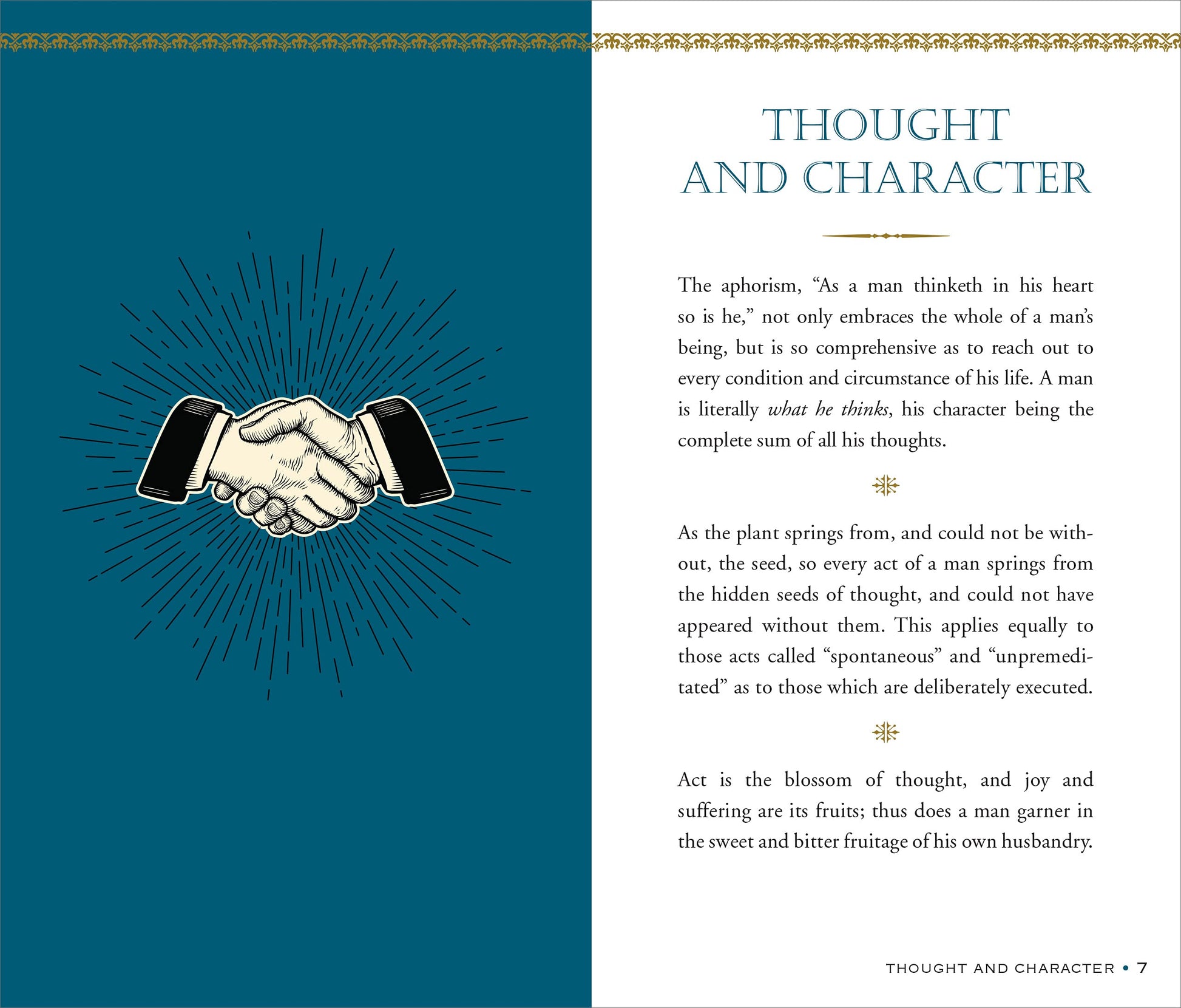 As A Man Thinketh (Deluxe, Hardcovder Edition)