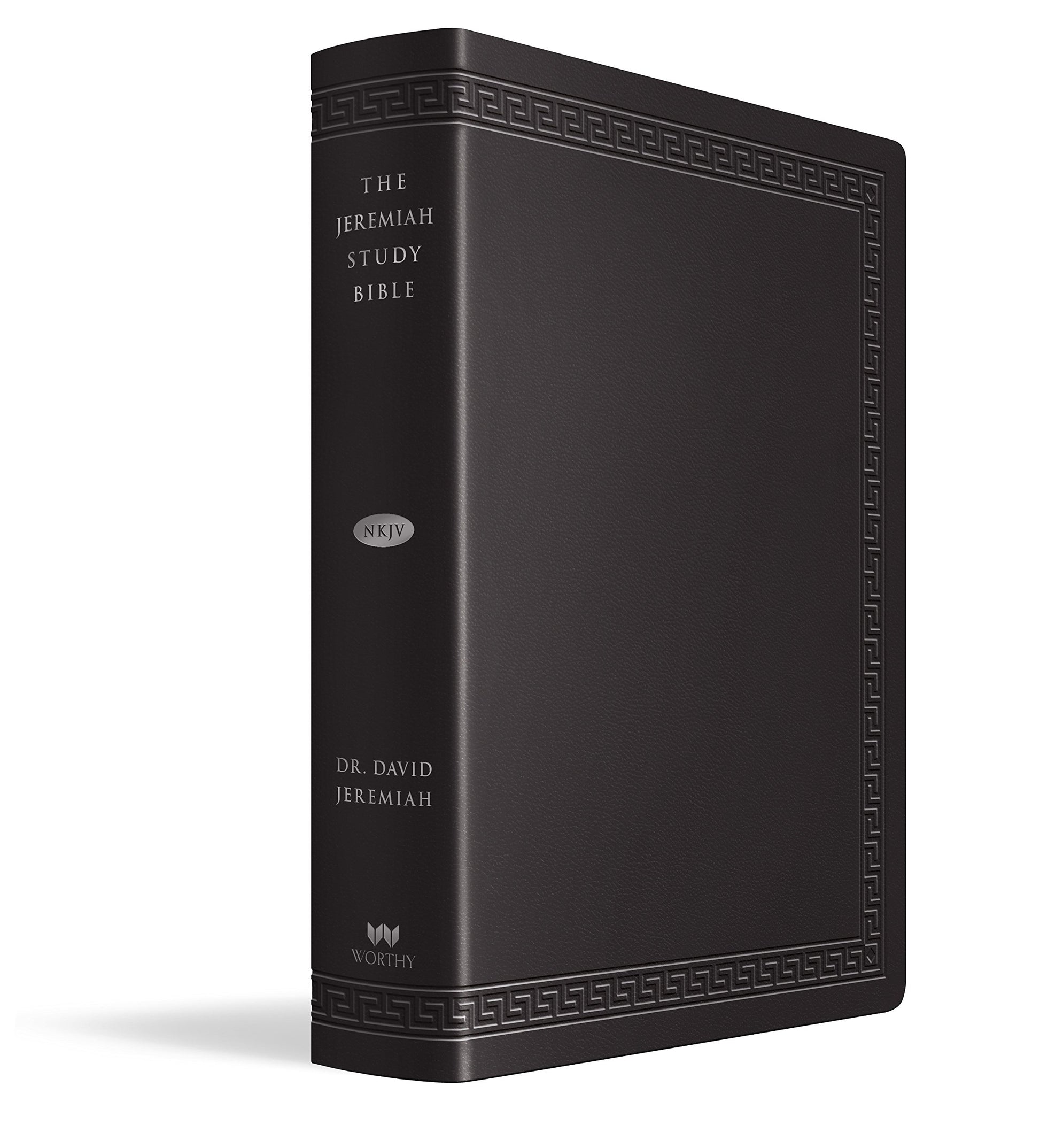 The Jeremiah Study Bible, NKJV Large Print Edition, Black LeatherLuxe?: What It Says. What It Means. What It Means for You.