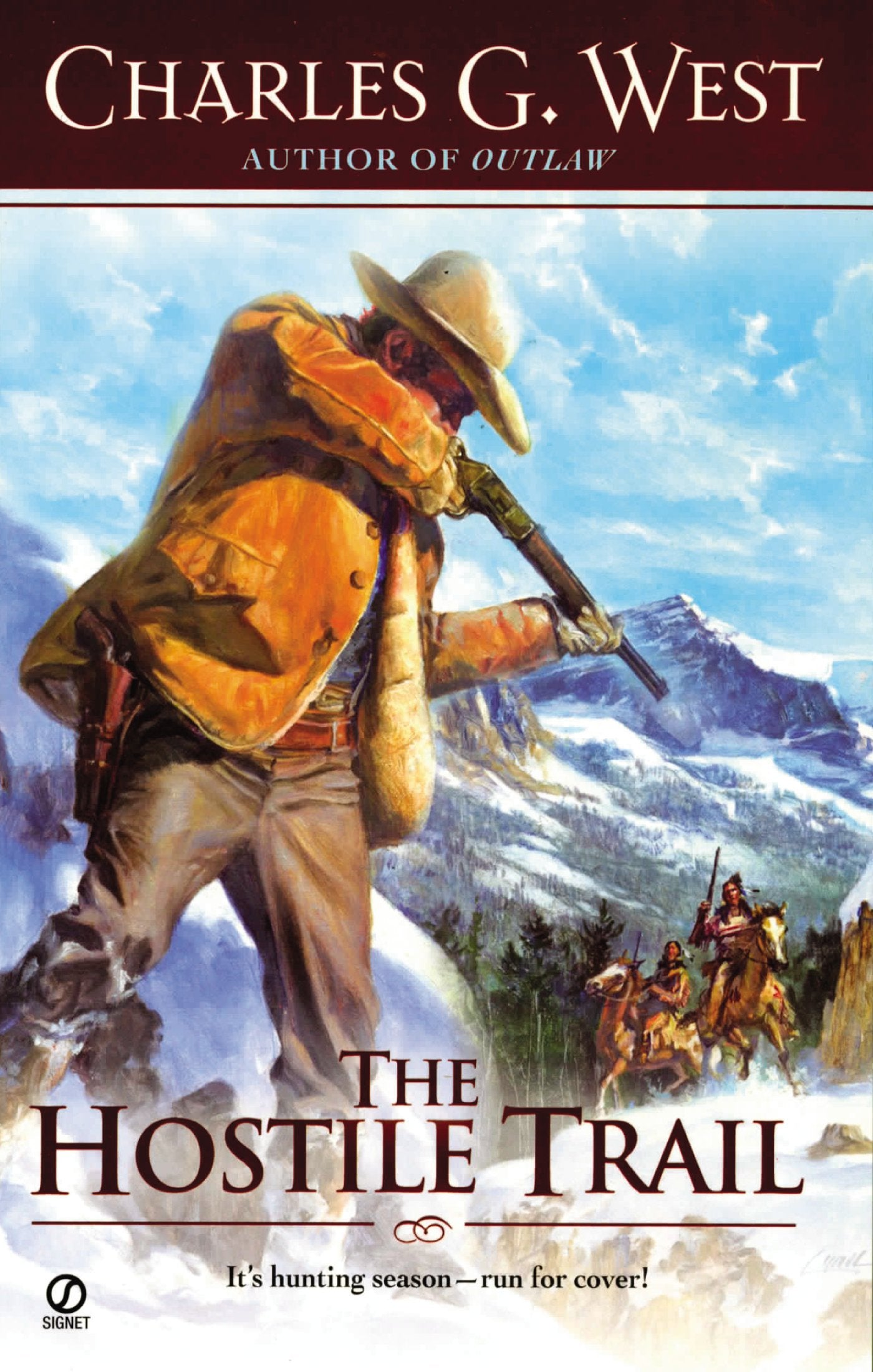 The Hostile Trail by West, Charles G.