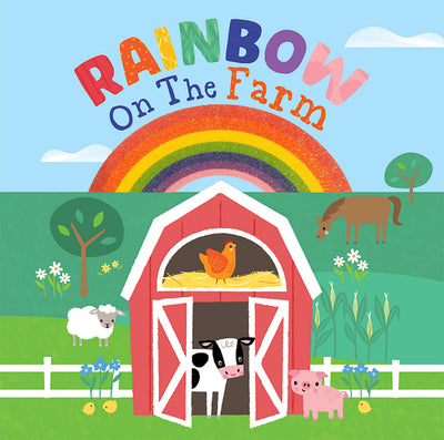 Little Hippo Books Rainbow on the Farm  Children's Sensory Touch and Feel Books  Touch and Feel Farm Books for Toddlers & Baby  Best Kid's Touch ... Sensory Board Books for Baby & Toddler Time)