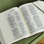 NIV, Journal the Word Bible (Perfect for Note-Taking), Double-Column, Leathersoft, Brown, Red Letter, Comfort Print: Reflect, Take Notes, or Create Art Next to Your Favorite Verses