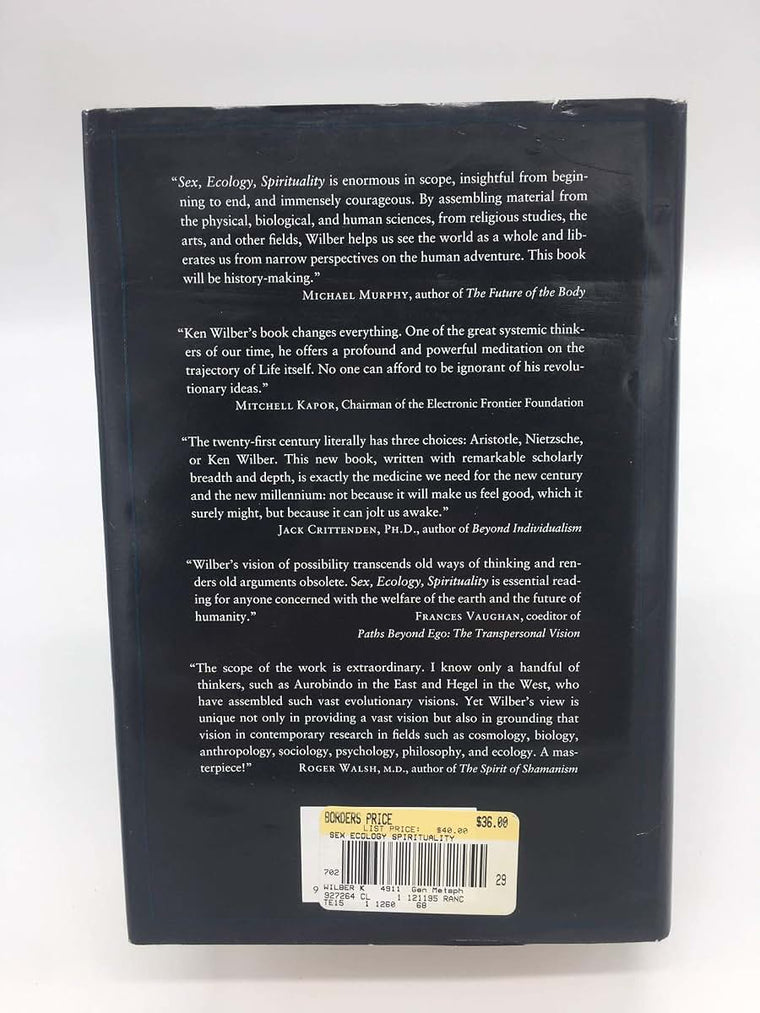 Sex, Ecology, Spirituality: The Spirit of Evolution by Wilbe
