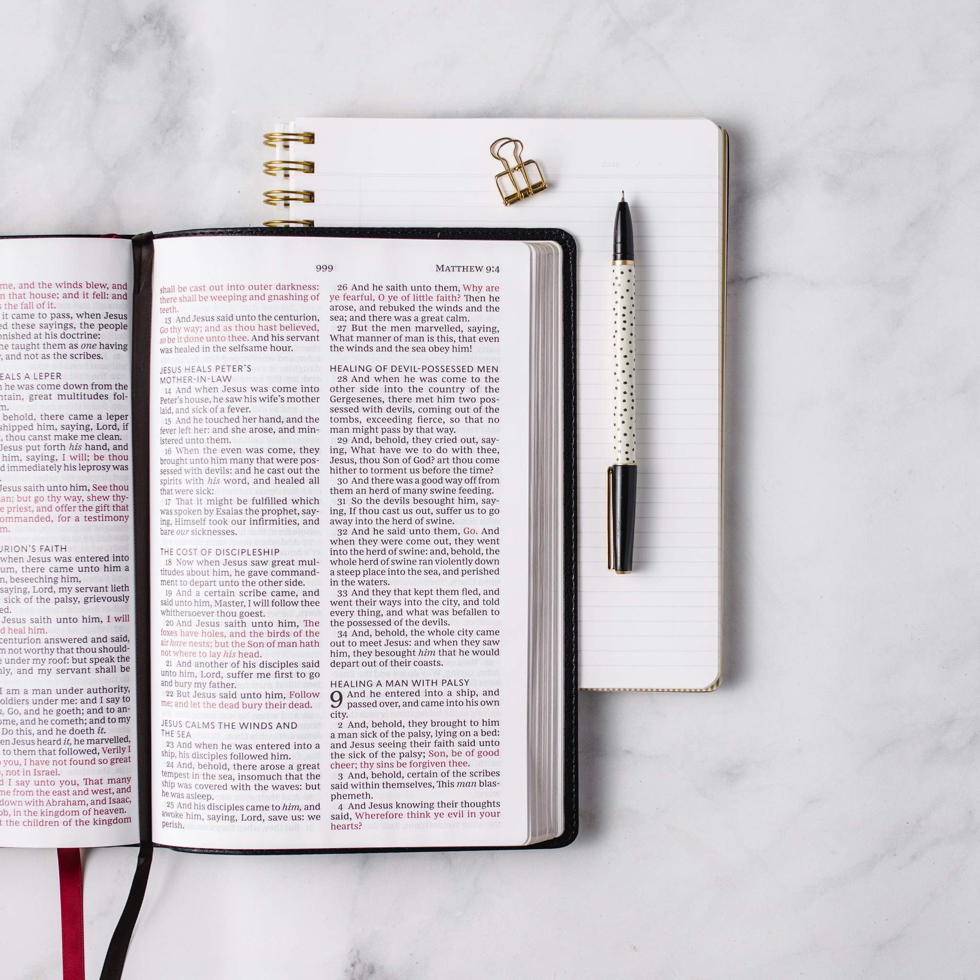 KJV Holy Bible: Giant Print Thinline Bible, Brown Leathersoft, Red Letter, Comfort Print: King James Version