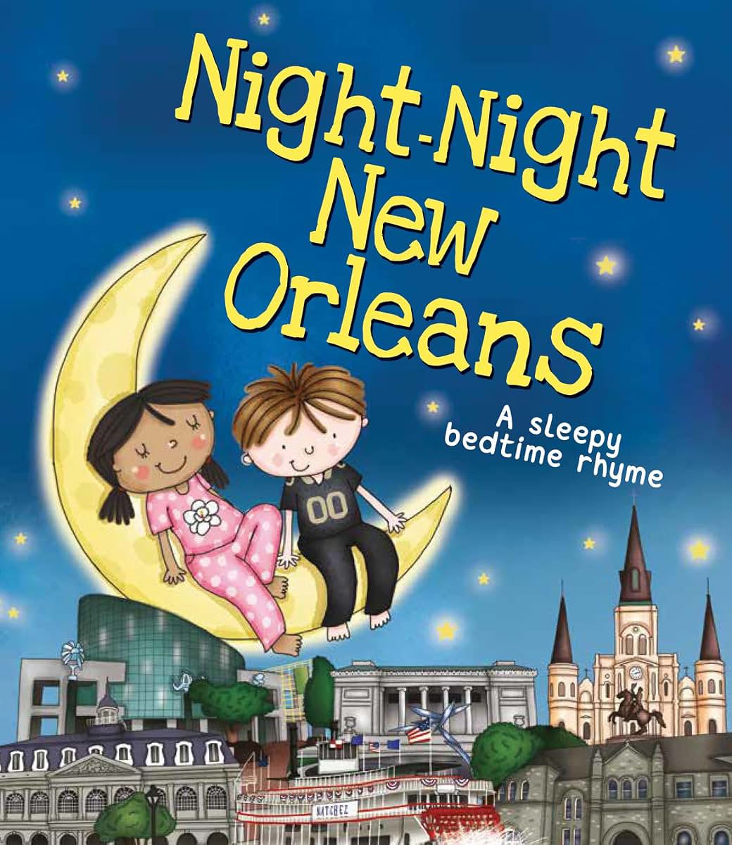 Night-Night New Orleans: A Sweet Goodnight Board Book for Kids and Toddlers