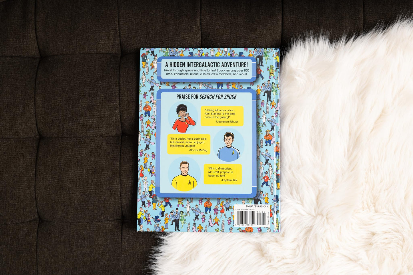 Search for Spock: A Star Trek Book of Exploration: A Highly Illogical Search and Find Parody (A Challenging Activity Book for Star Trek Fans)