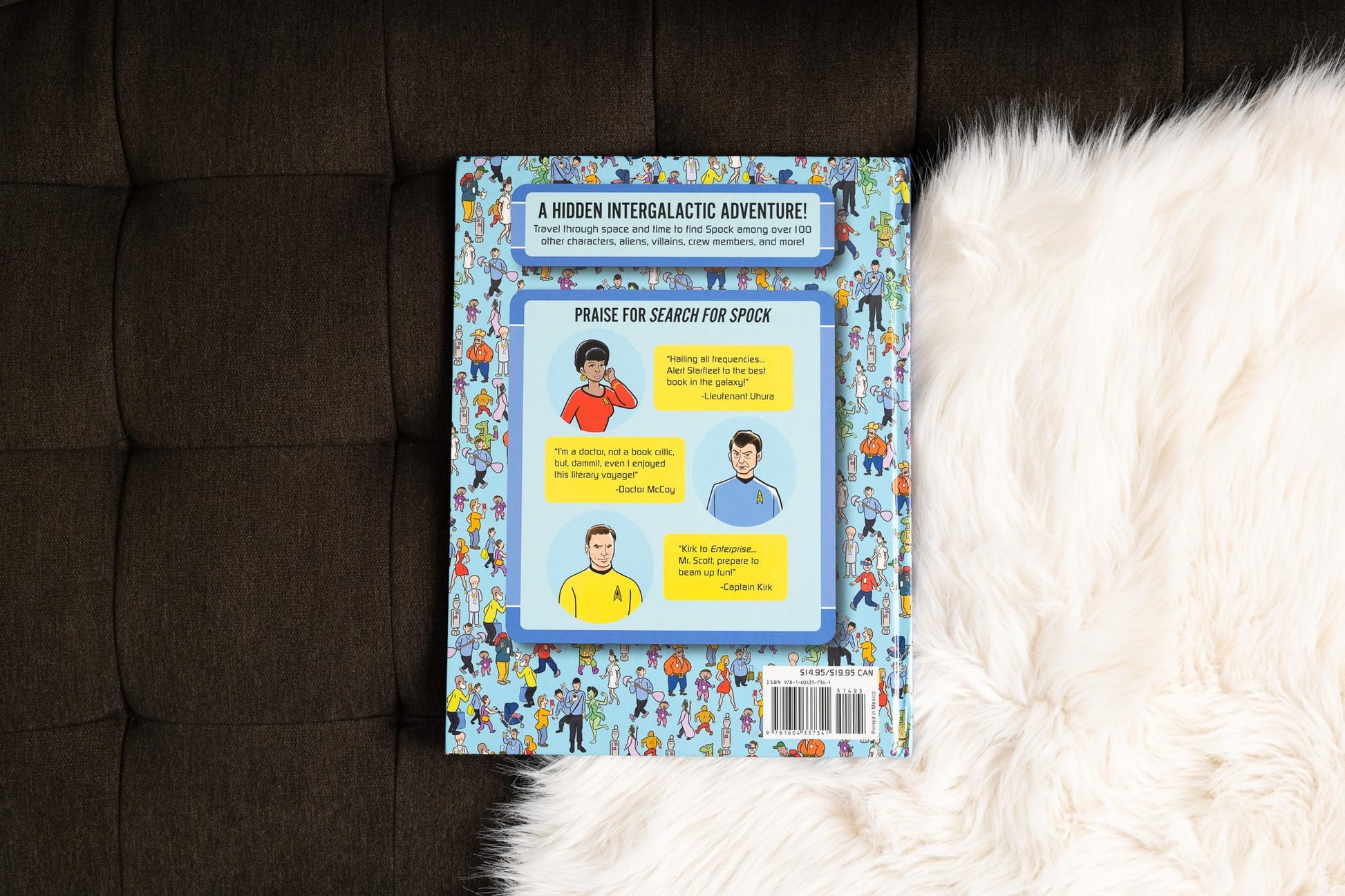 Search for Spock: A Star Trek Book of Exploration: A Highly Illogical Search and Find Parody (A Challenging Activity Book for Star Trek Fans)