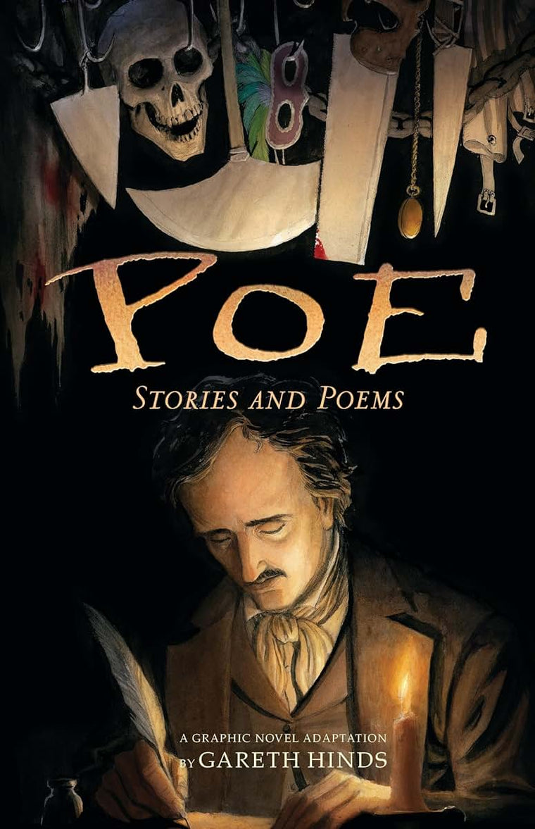 Poe: Stories and Poems: A Graphic Novel (A Haunting Visual Adaptation and Retelling of Edgar Allan Poe's Chilling Works - For Young Adults and Teens)