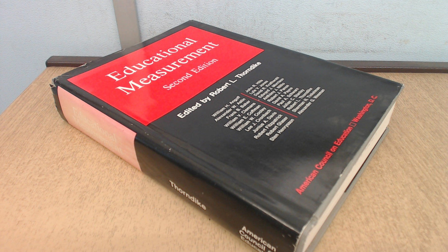 Educational measurement by Robert L. Thorndike