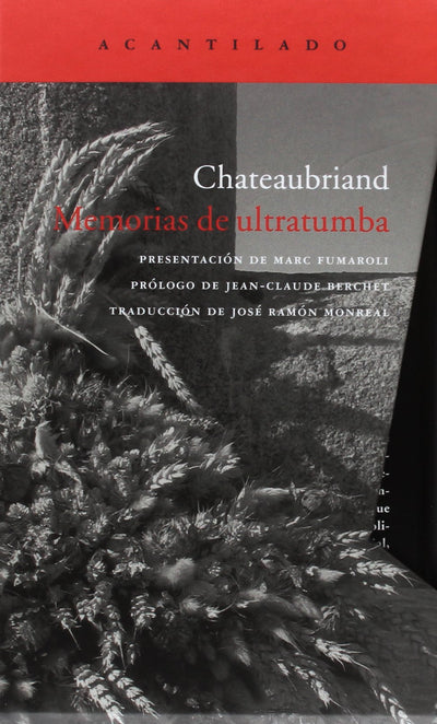 Memorias de ultratumba (Spanish Edition)