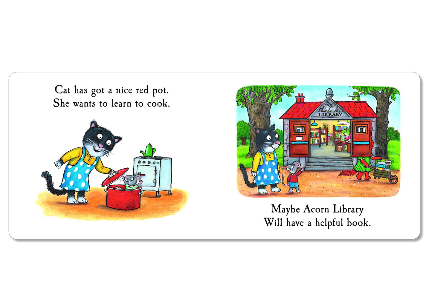 Cats Cookbook: A new Tales from Acorn Wood story
