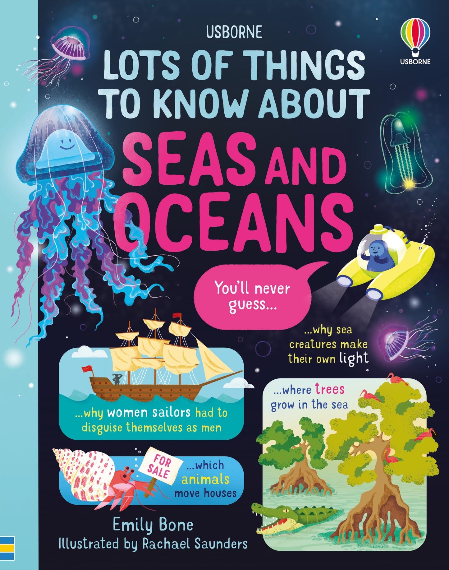 Usborne LOTS OF THINGS TO KNOW ABOUT SEAS AND OCEANS.