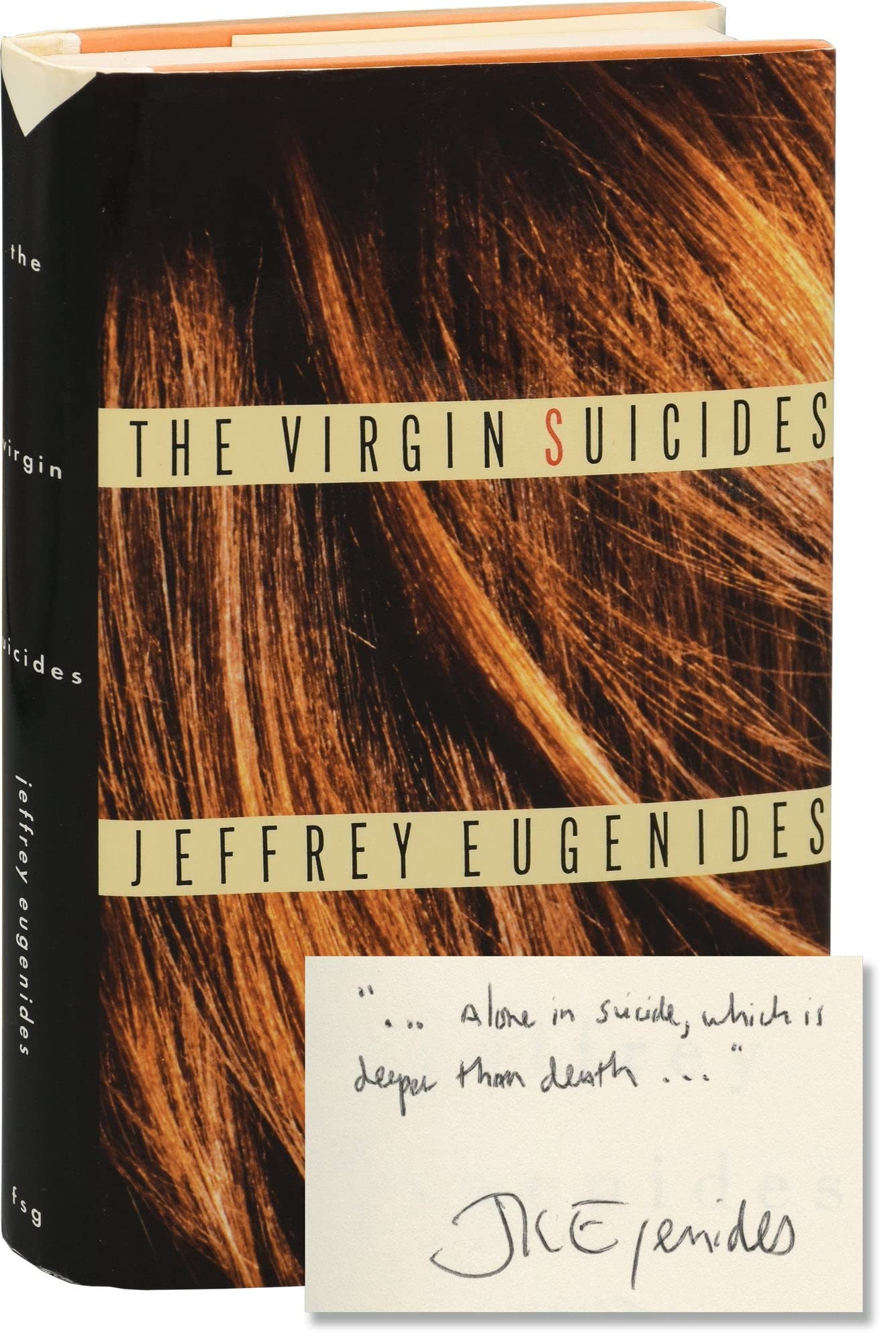 The Virgin Suicides: A Novel by Jeffrey Eugenides