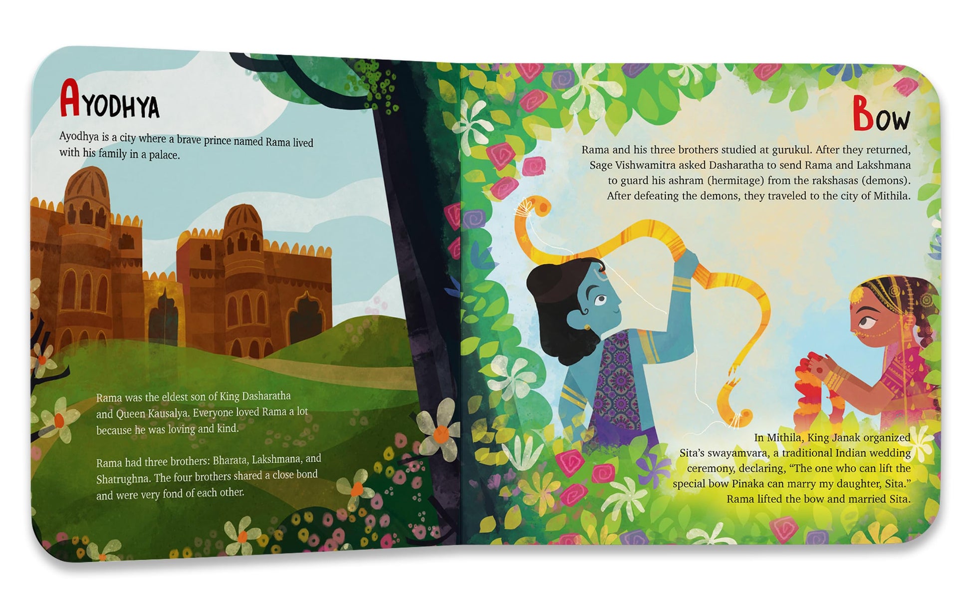ABC Ramayana: Illustrated Alphabet Book to Discover Characters and Stories  Explore Hindu Mythology, Timeless Values, and Cultural Heritage  ...  Ages 3+ [Penguin Early Learning Series]