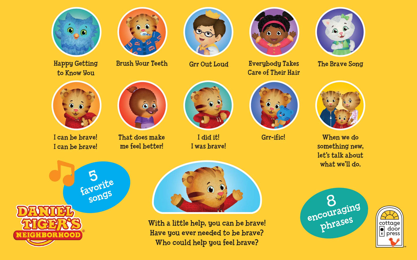 Daniel Tiger Big Book of Firsts for Toddlers: Let's Try New