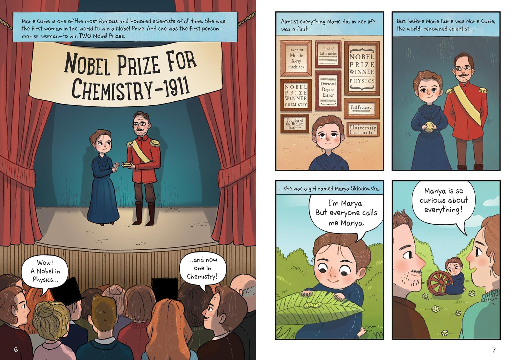 It's Her Story - Marie Curie - A Graphic Novel