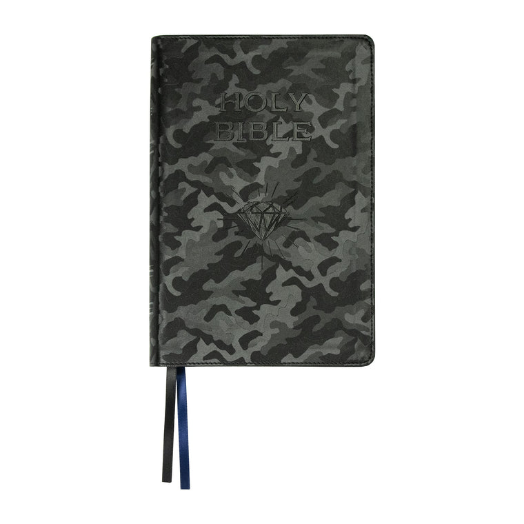 Legacy Standard Bible, Children's Edition - Onyx Black Camo Faux Leather (LSB)