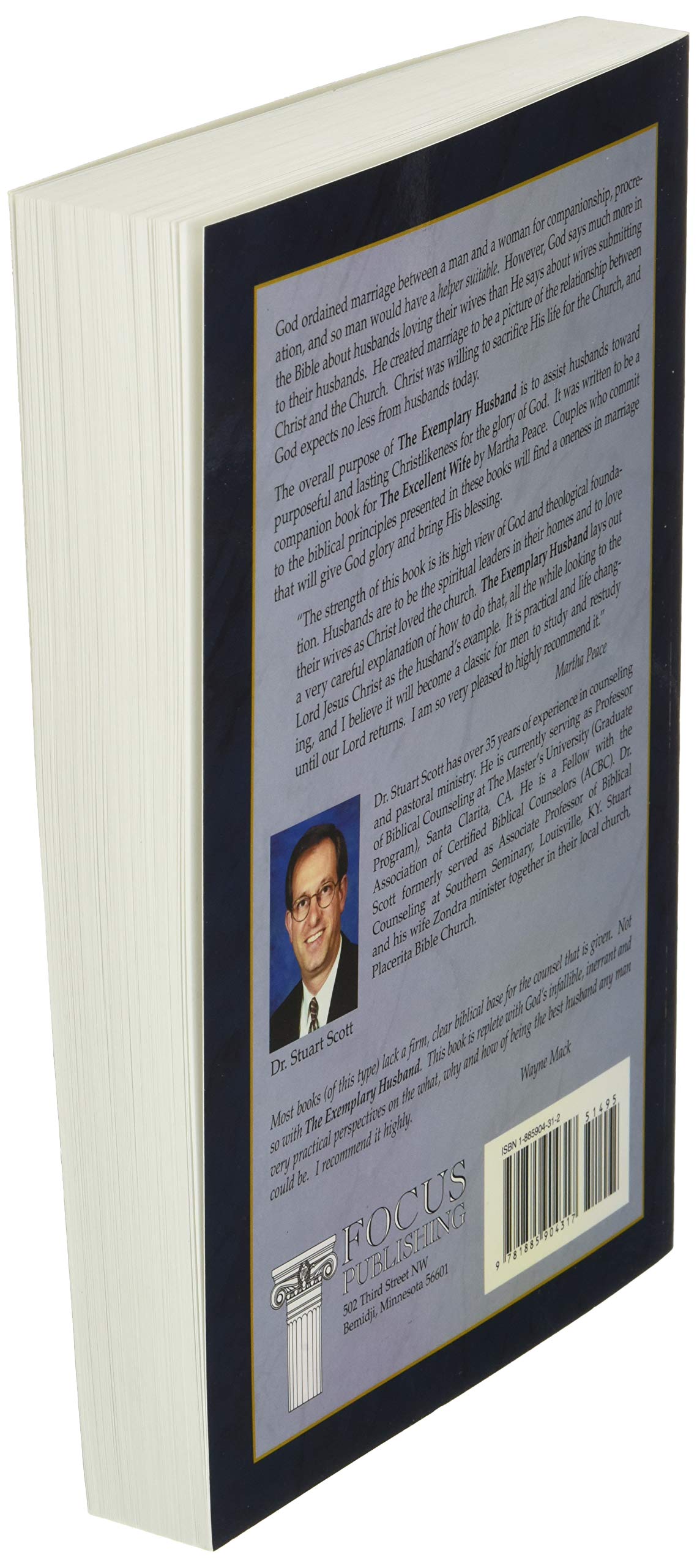 EXEMPLARY HUSBAND by Stuart Scott
