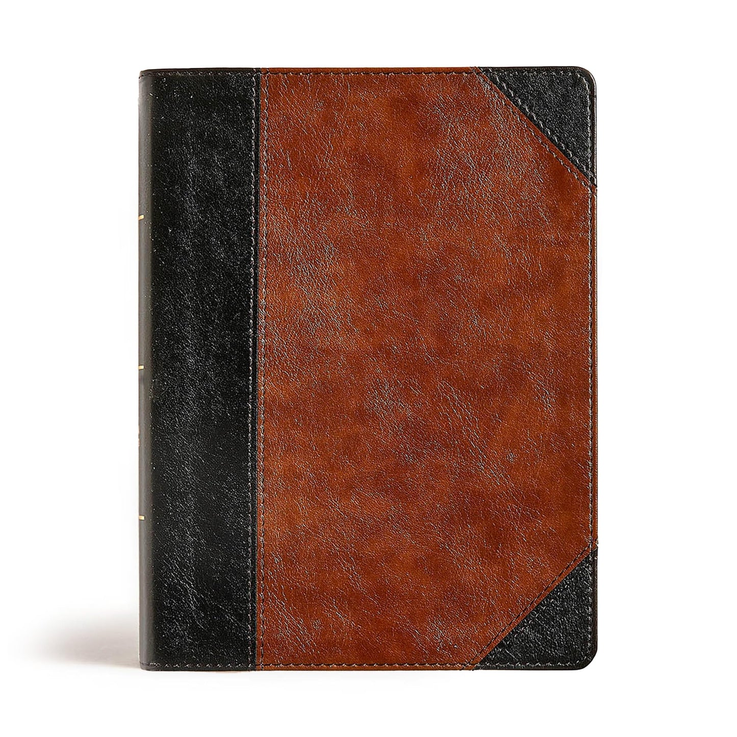 CSB Tony Evans Study Bible, Black/Brown LeatherTouch, Indexed, Black Letter, Study Notes and Commentary, Articles, Videos, Charts, Easy-to-Read Bible Serif Type