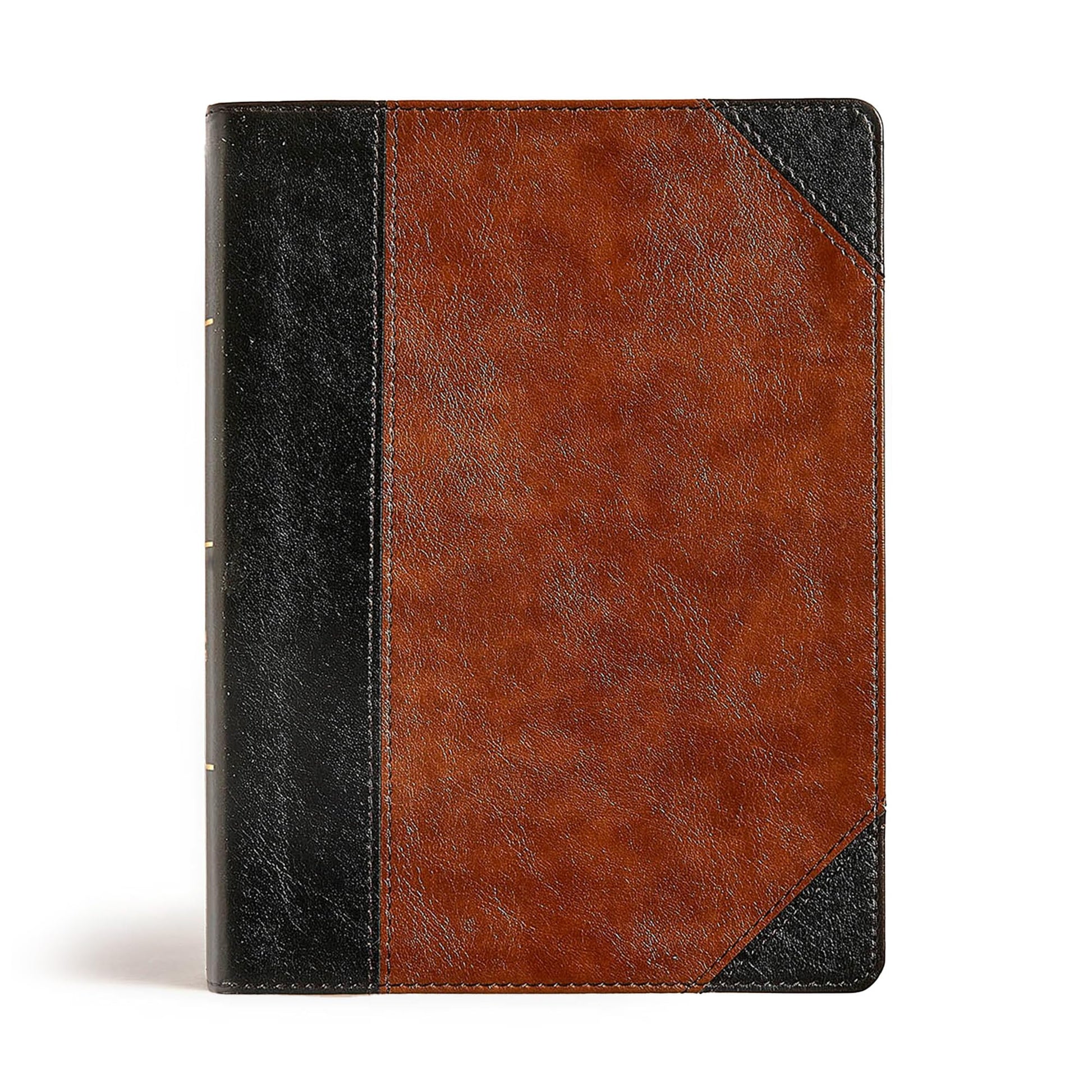 CSB Tony Evans Study Bible, Black/Brown LeatherTouch, Indexed, Black Letter, Study Notes and Commentary, Articles, Videos, Charts, Easy-to-Read Bible Serif Type