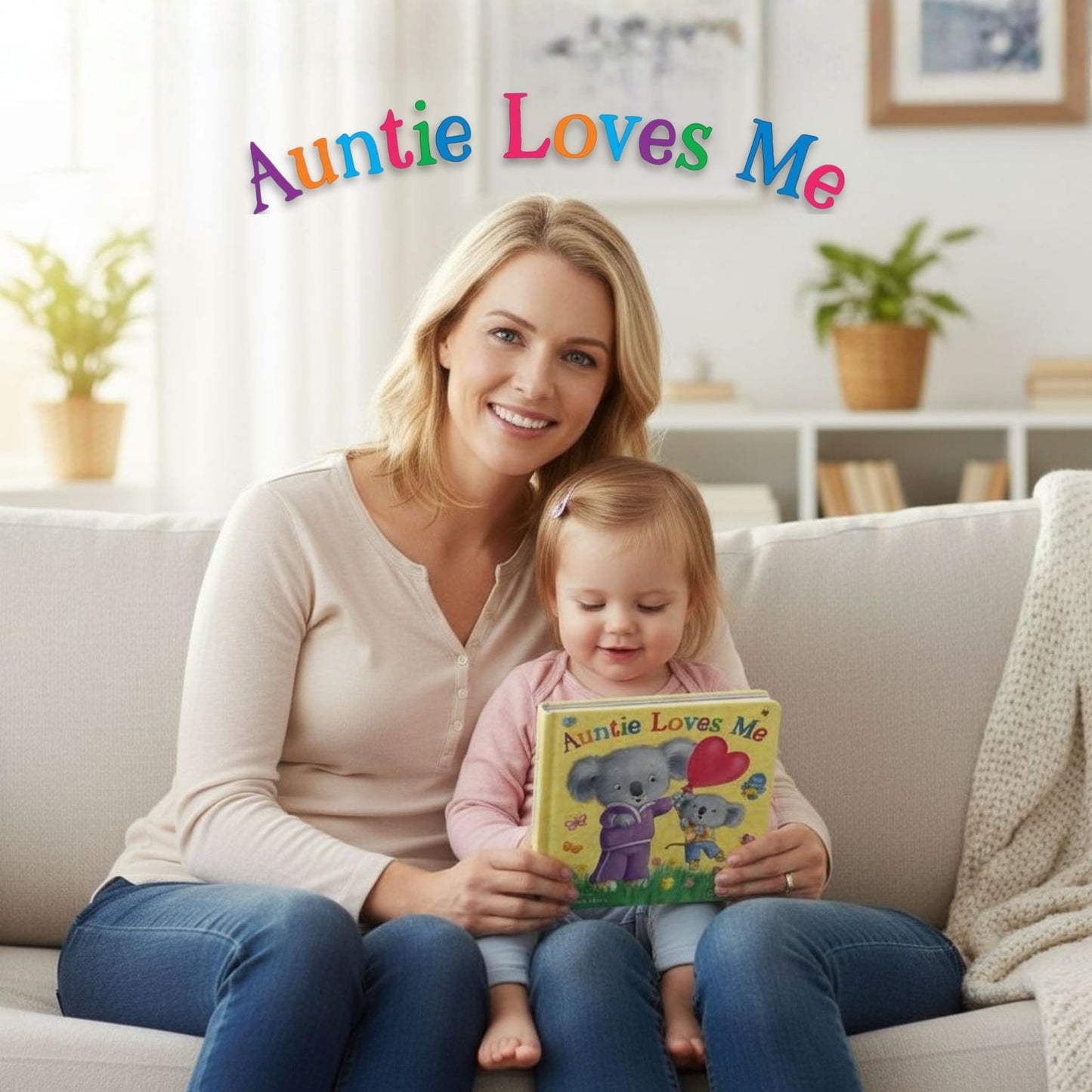 Auntie Loves Me - Sweet Rhyming Story for Toddlers  Perfect Gift from Aunts to Nieces & Nephews