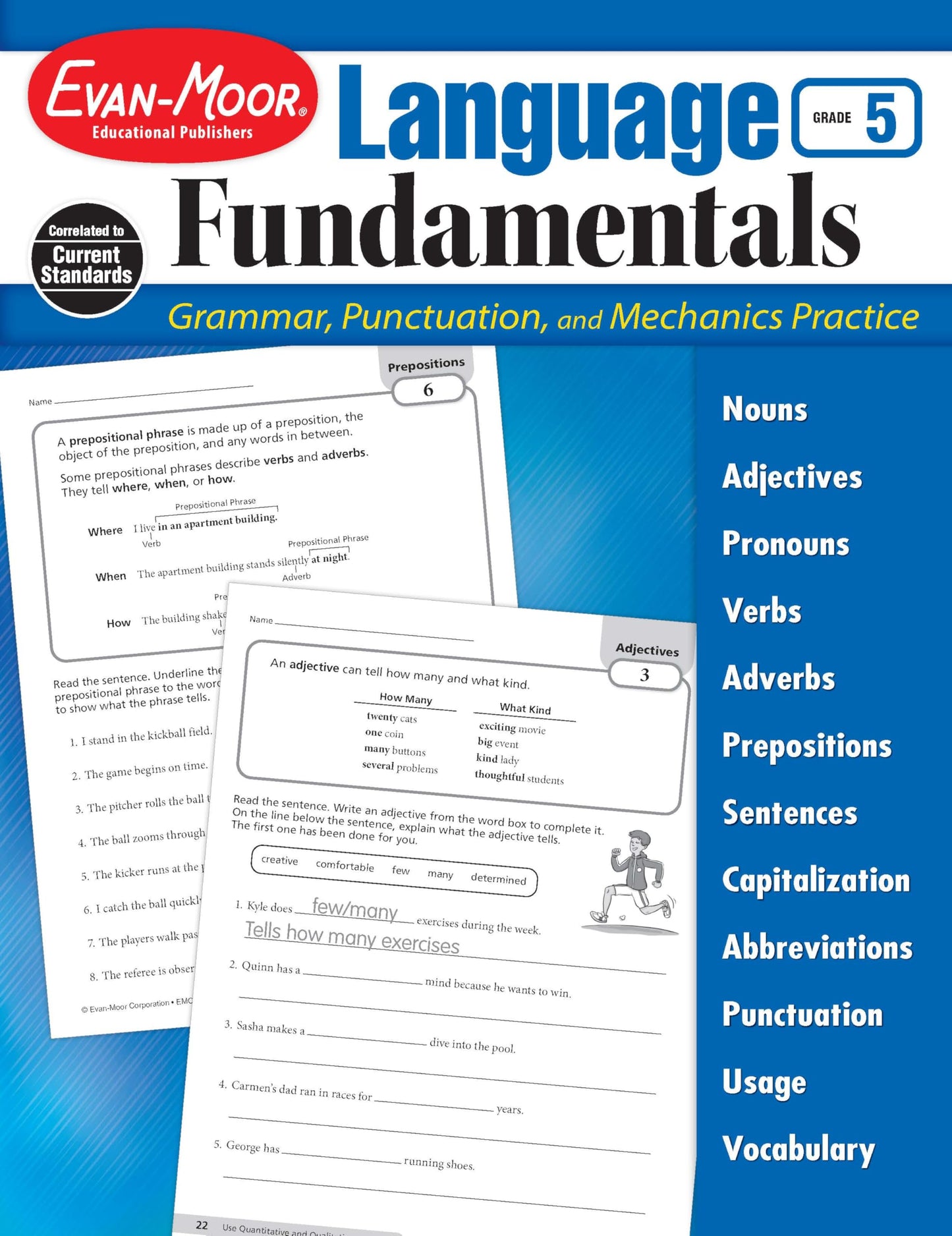 Evan-Moor Language Fundamentals, Grade 5