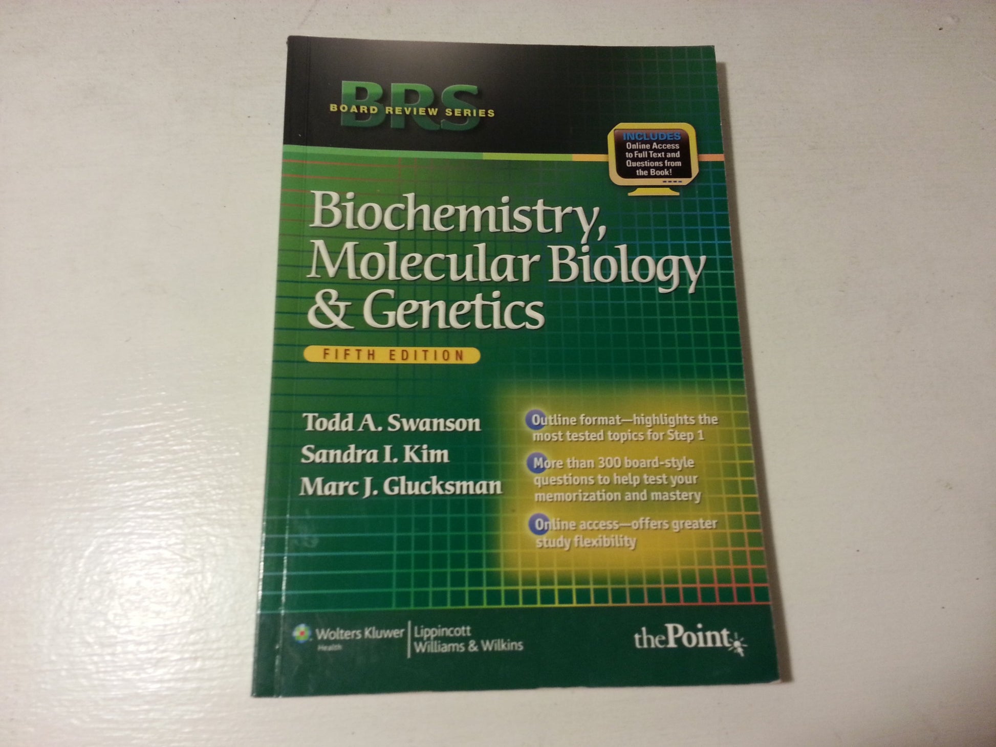 BRS Biochemistry, Molecular Biology, and Genetics, Fifth Edition (Board Review Series)
