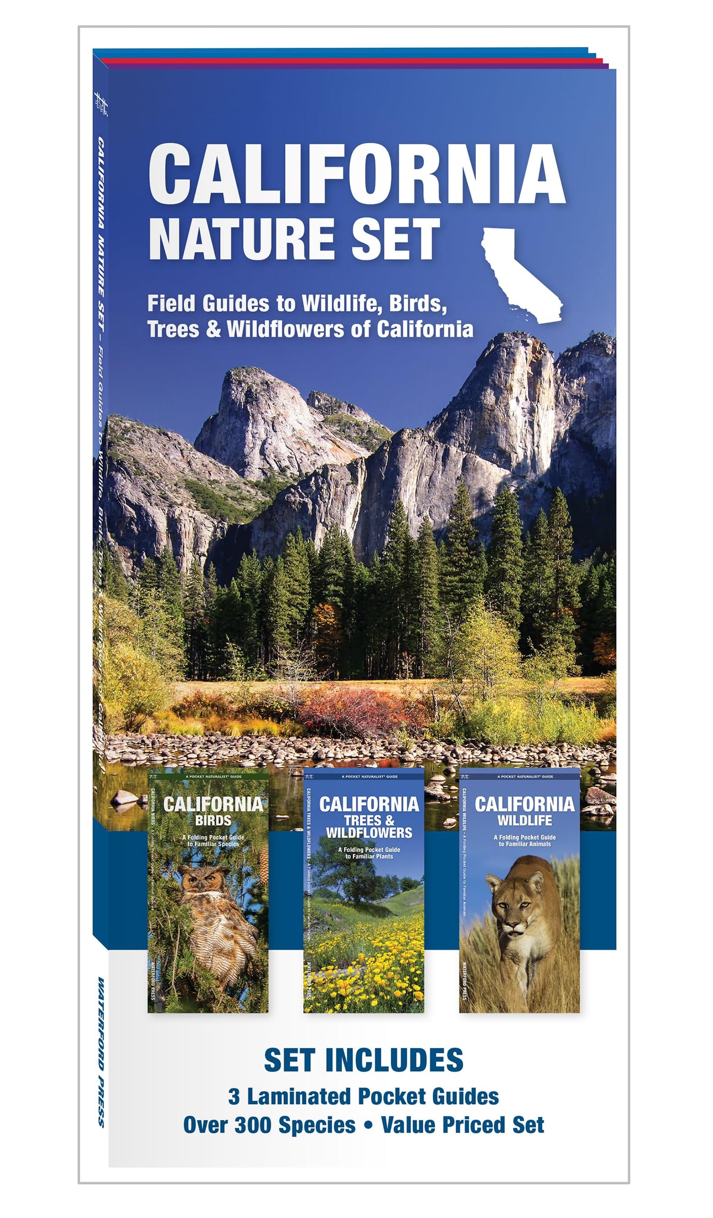 California Nature Set: Field Guides to Wildlife, Birds, Trees & Wildflowers of California (Nature Observation North America)