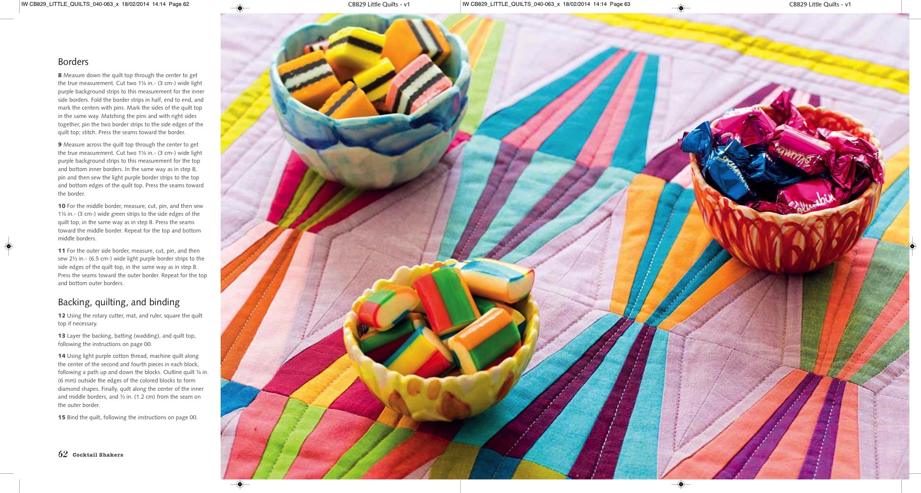 Little Quilts: 15 step-by-step projects for adorably small quilts