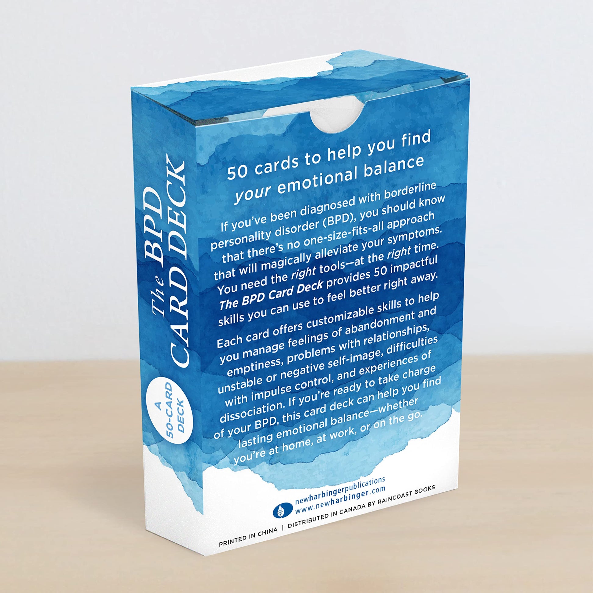 The BPD Card Deck: 50 Ways to Balance Emotions and Live Well with Borderline Personality Disorder