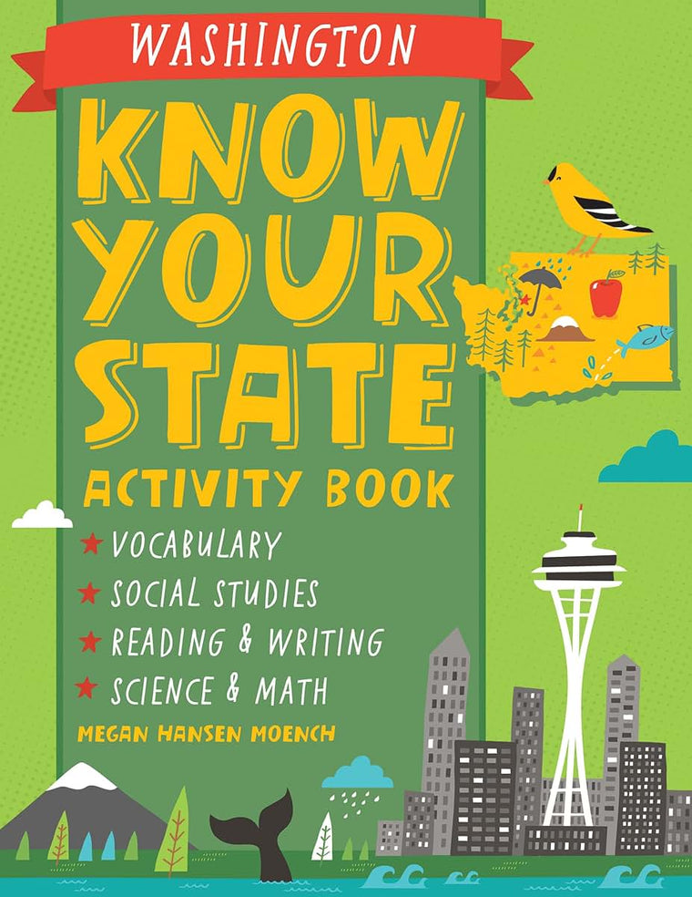Know Your State Activity Book Washington (Children's Activity)