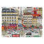 Galison Michael Storrings Paris Puzzle, 1,000 Pieces, 20x27 - Fun and Challenging - Piece Together a Charming Paris Scene Complete with The Metro, Cafes, Shops, and The Iconic Eiffel Tower, 1000
