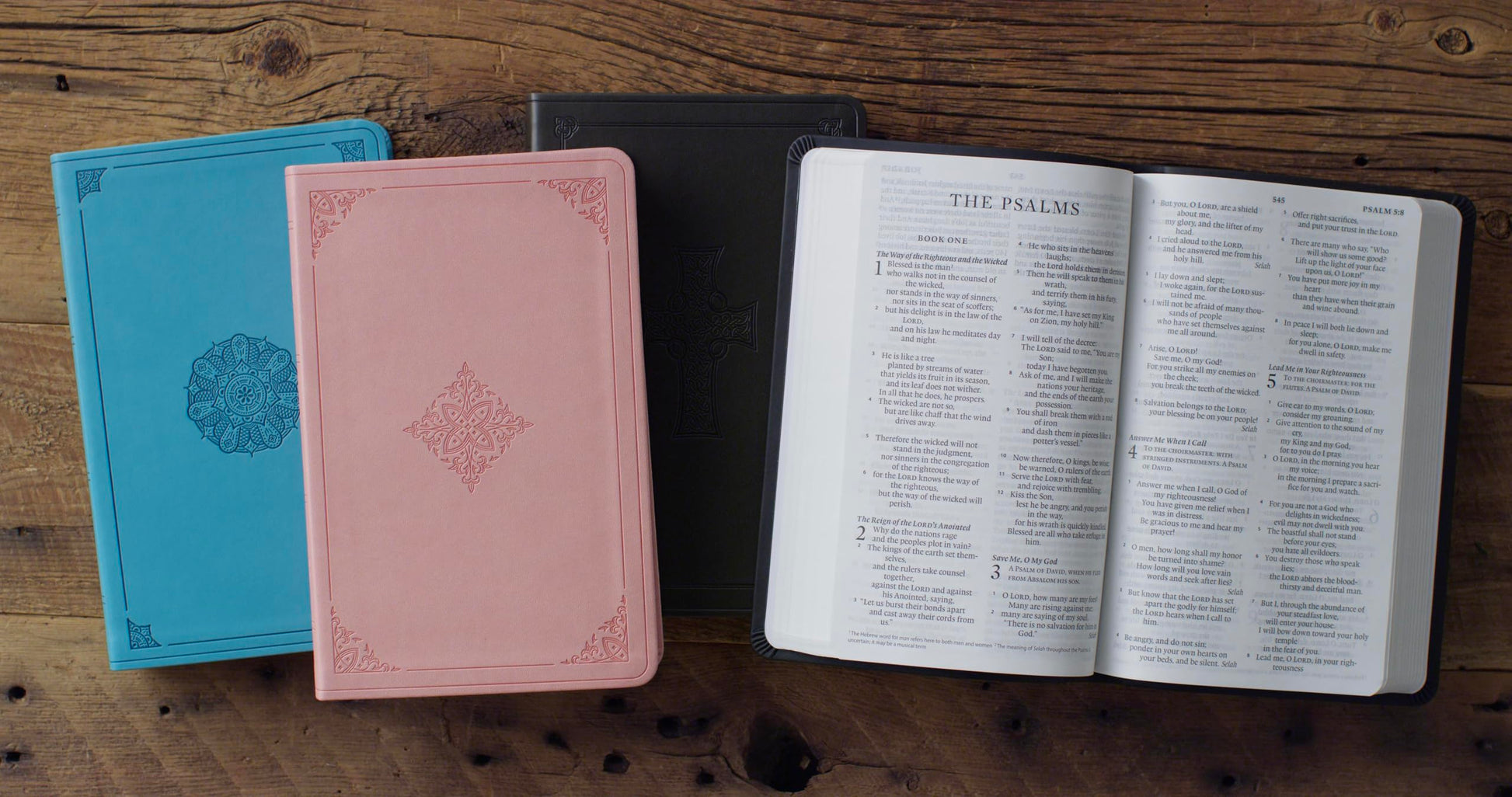ESV Large Print Value Thinline Bible (TruTone, Pink, Fleur-de-lis Design): Holy Bible, English Standard Version