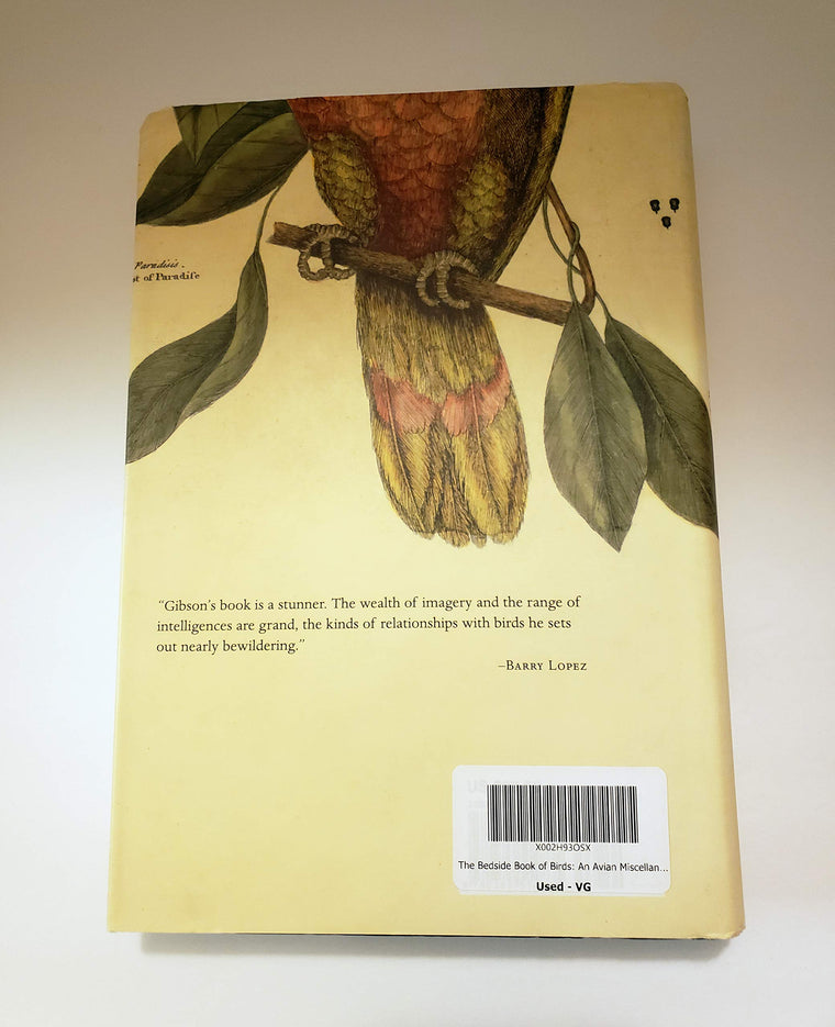 The Bedside Book of Birds: An Avian Miscellany — back cover