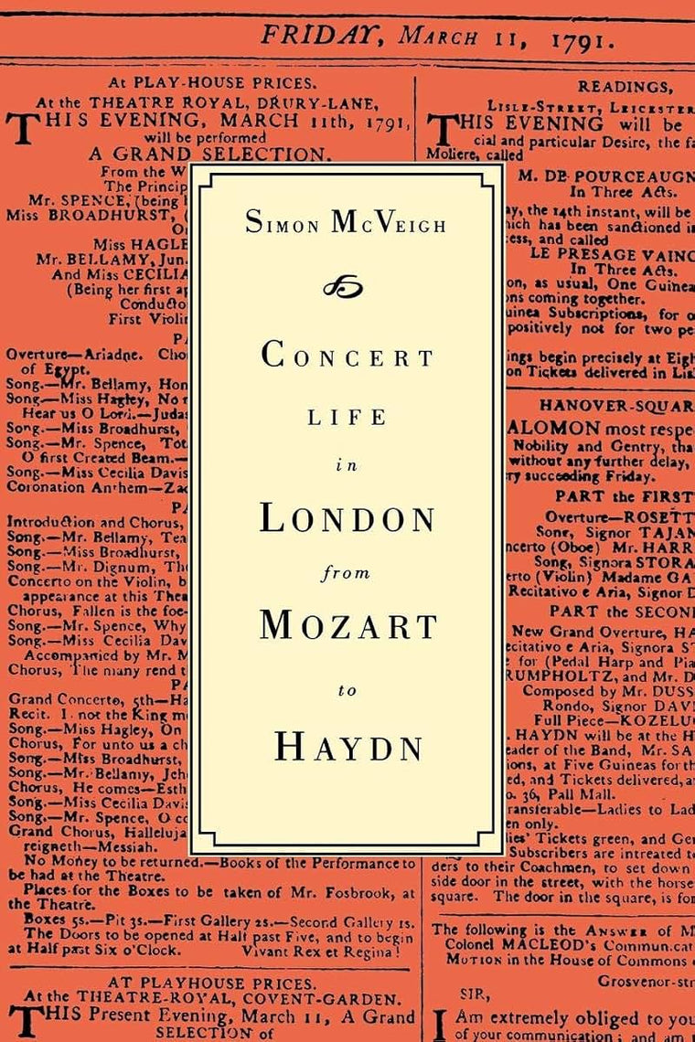 Concert Life in London from Mozart to Haydn
