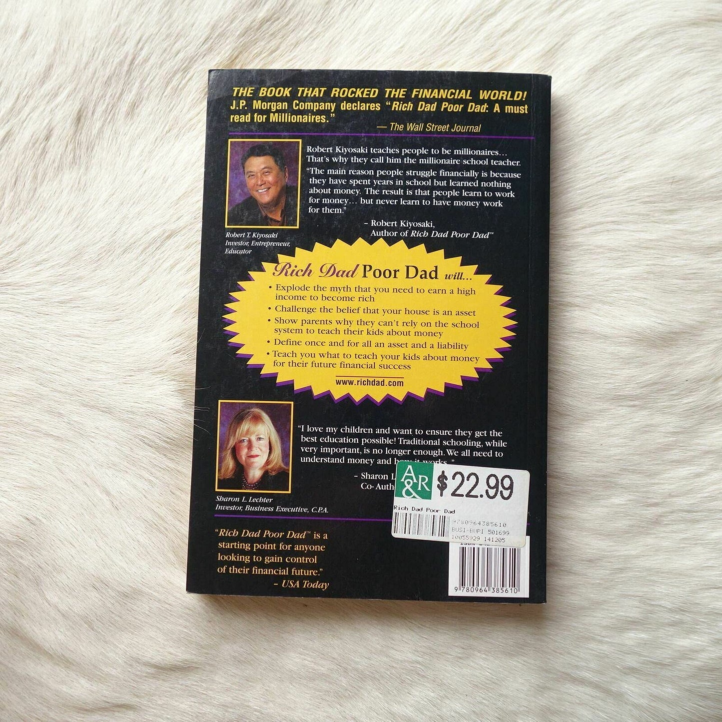 Rich Dad, Poor Dad: What the Rich Teach Their Kids about Money - That the Poor and the Middle Class Do Not!