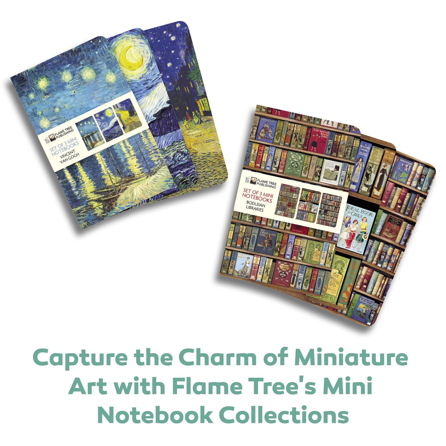 Gustav Klimt Set of 3 Mini Notebooks (Mini Notebook Collections)