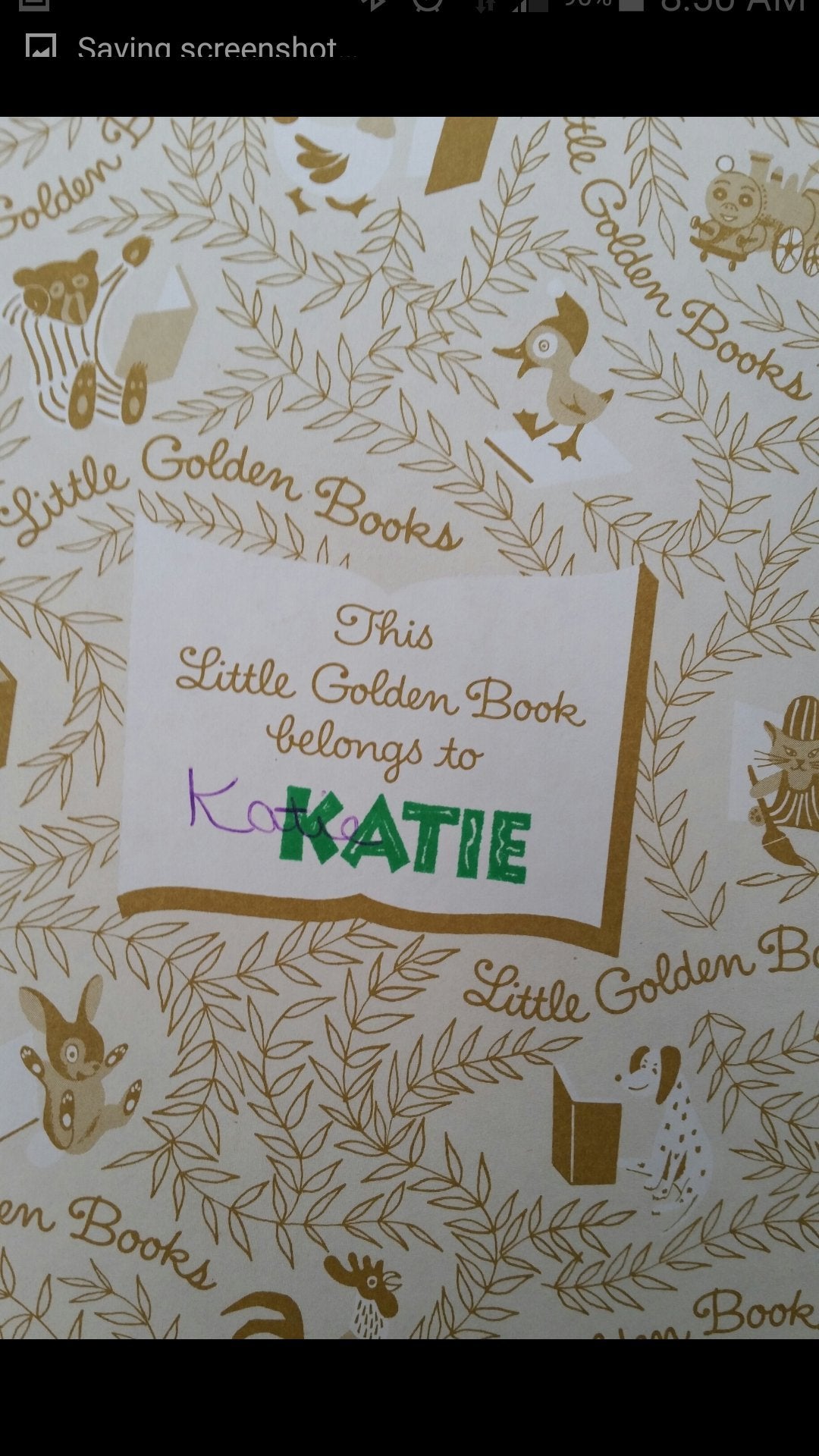 The New Baby (Little Golden Book)