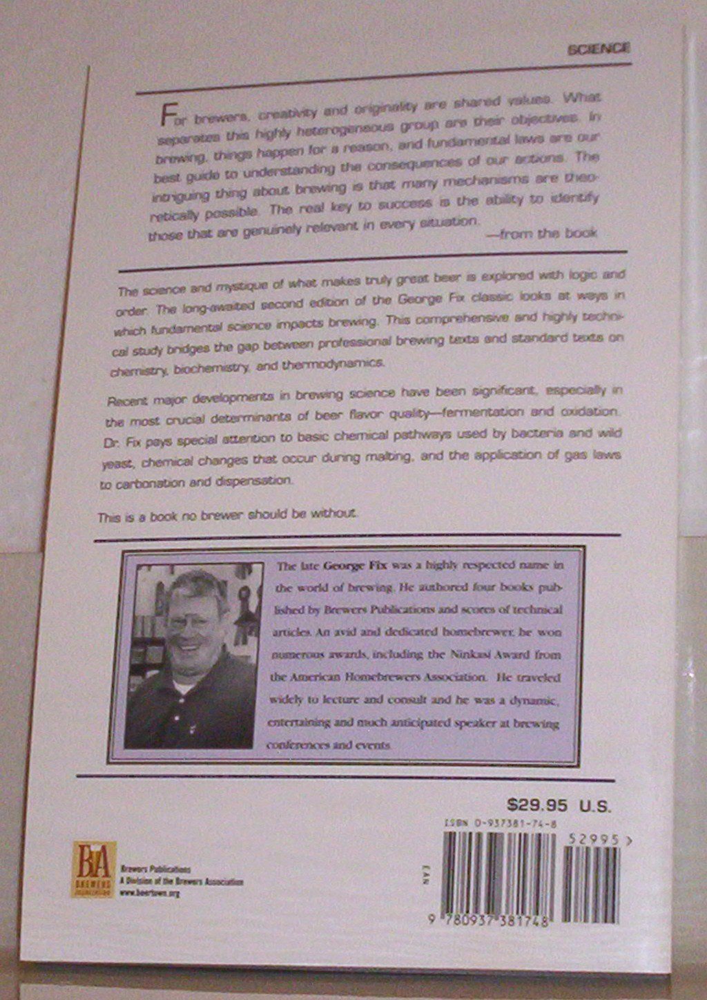 Principles of Brewing Science: A Study of Serious Brewing Issues