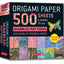 Origami Paper 500 sheets Marbled Patterns 6" (15 cm): Tuttle Origami Paper: Double-Sided Origami Sheets Printed with 12 Different Designs (Instructions for 6 Projects Included)