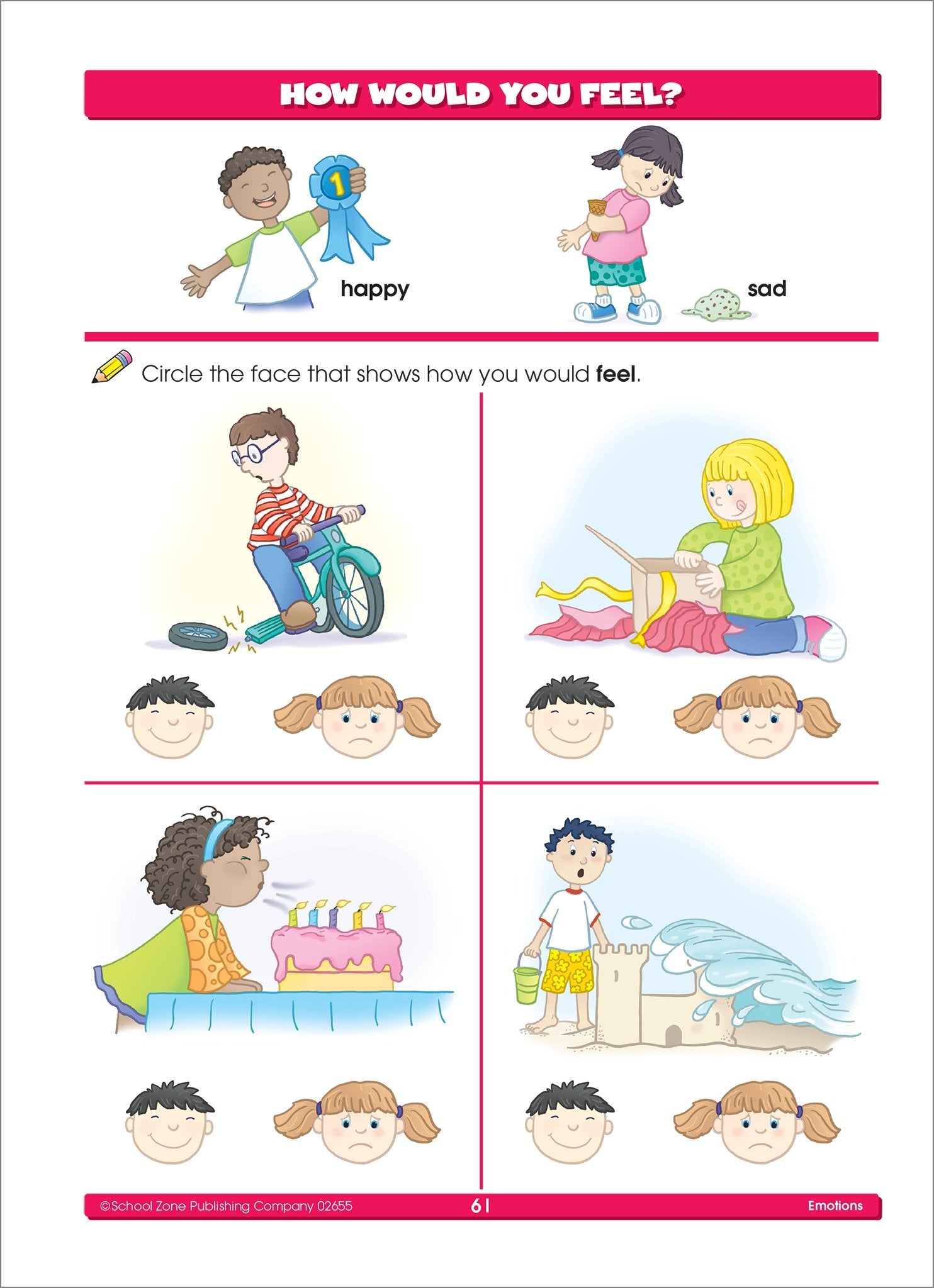 School Zone Preschool Basics Workbook: 96 Pages, Pre-K, Preschool Readiness, Alphabet, Numbers, Counting, Beginning Sounds, Classifying, Ages 3-5